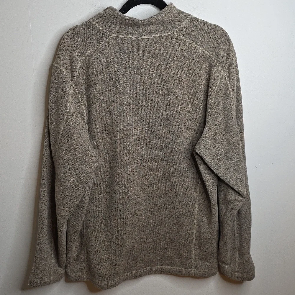 The North Face Men's Tan Pullover Sz LARGE